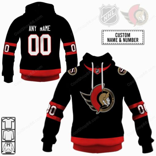 LN-YN_NHLHOM020_Ottawa Senators Home Jersey Style Shirts (8)