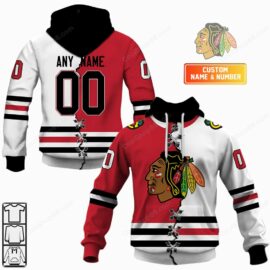 LN-YN_NHLMI007_Chicago Blackhawks Mix Jersey Style Shirts (8)